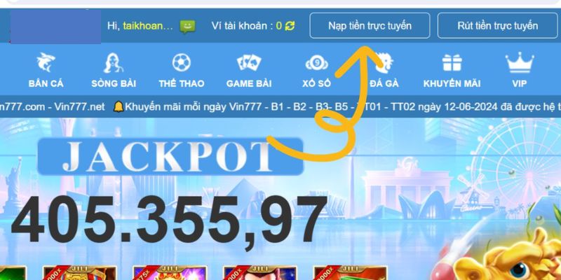 Điều kiện để bắt đầu giao dịch nạp tiền Vin777 thành công