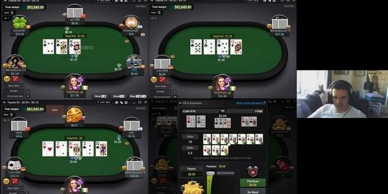 Tìm hiểu luật chơi của bốn vòng cược poker online vin777